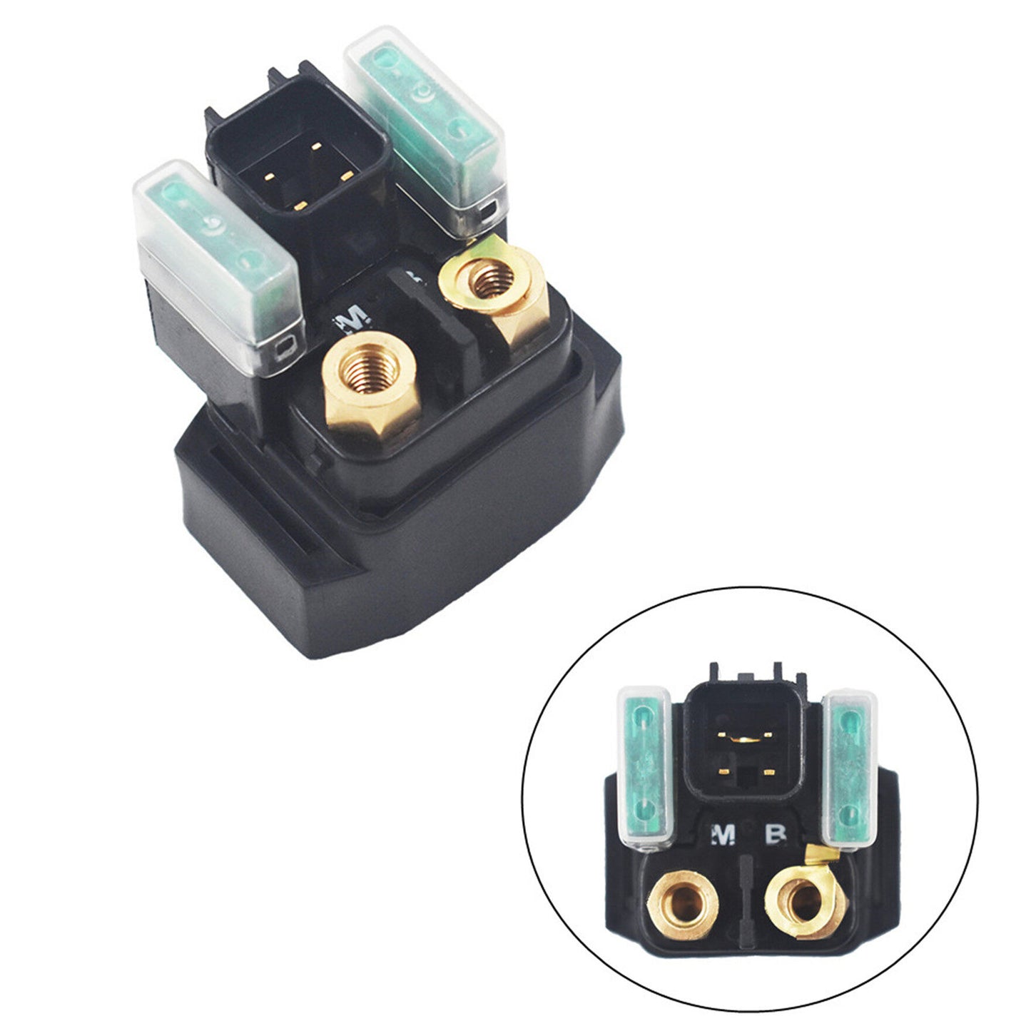 ALL-CARB Starter Relay Solenoid Switch Replacement for Yamaha Raptor Rhino Wolverine Viking 700K 700 550 2007-2015