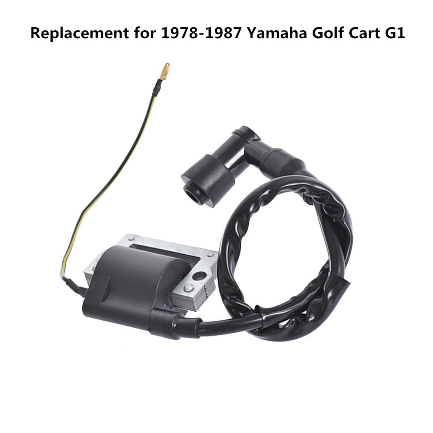 ALL-CARB Ignition Coil Replacement for Yamaha Golf Cart G1 J10 1976-1986