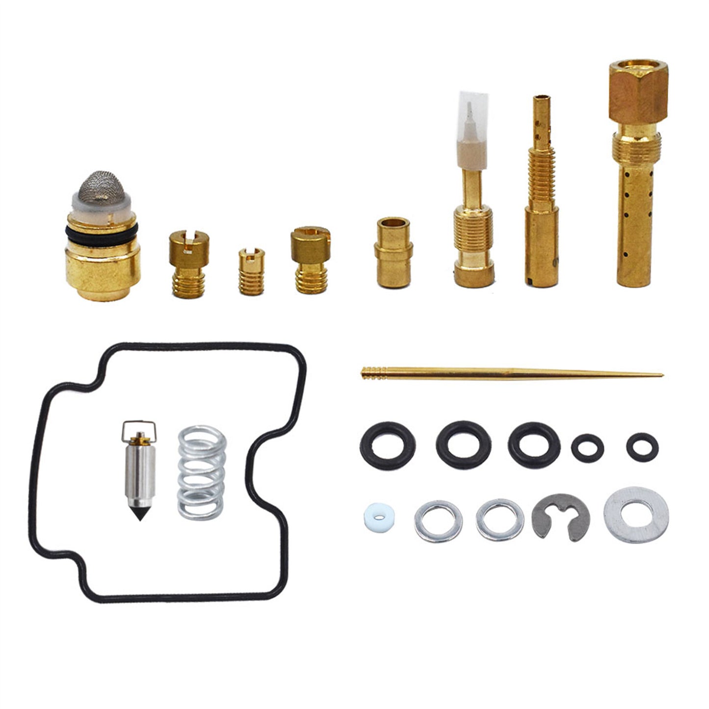 Carb Carburetor Repair Rebuild Kit Replacement for Kawasaki Kfx 400 Kfx400 LTZ400 HDM 221 2003 2004 2005 2006