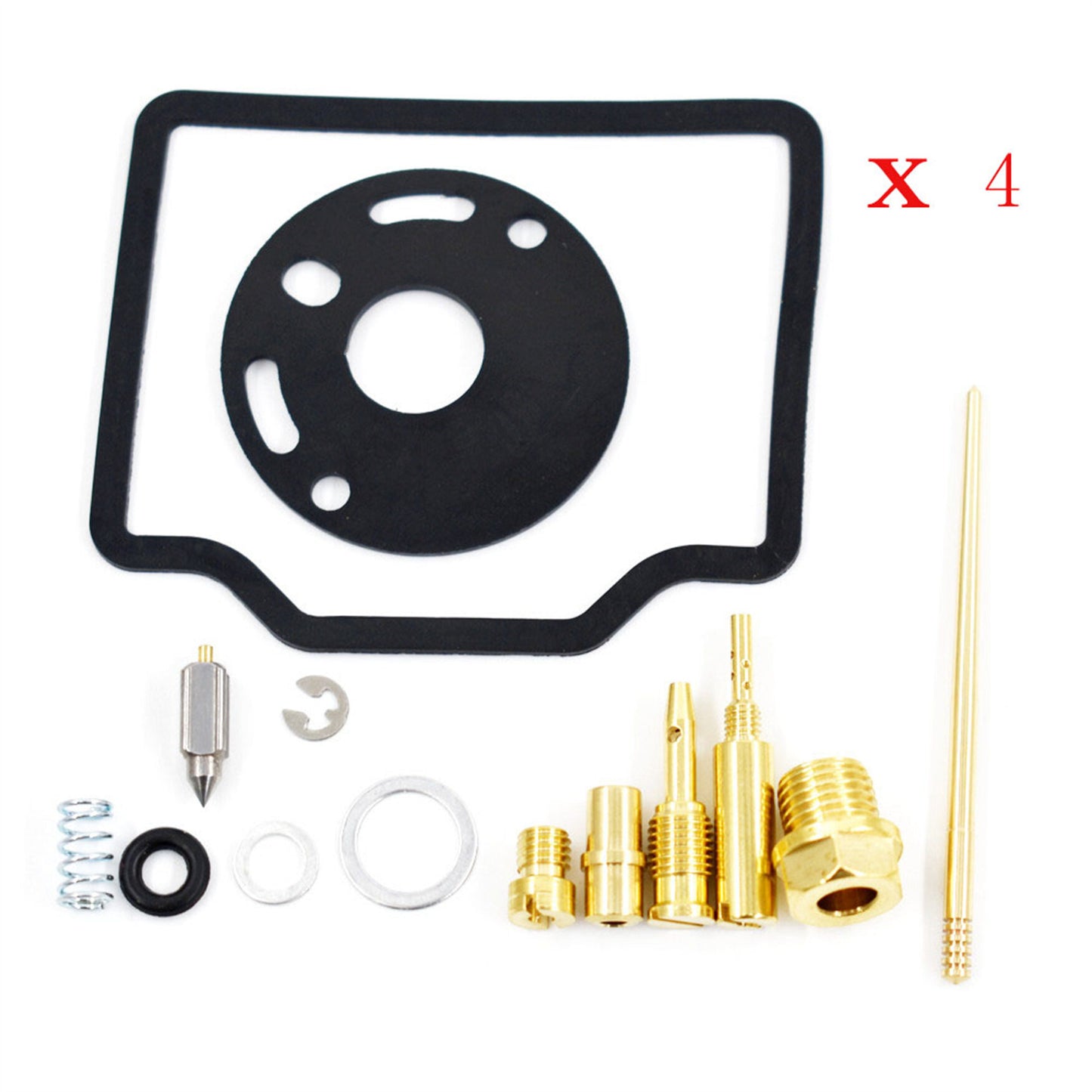 4X Carburetor Carb Rebuild Kit Repair Gasket Jet Fit for Honda CB750 CB 750 K1-K6