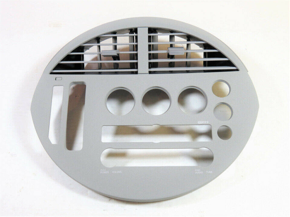 ALL-CARB Instrument Gauge Panel Center Console Dashboard Cover Bezel Replacement for 2004-2005 Nissan Quest Gray