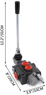 thumbnail image 2 of ALL-CARB 1-Spool Hydraulic Control Valve | 21GPM 3600PSI | Fits Tractors & Loaders 2 of 9