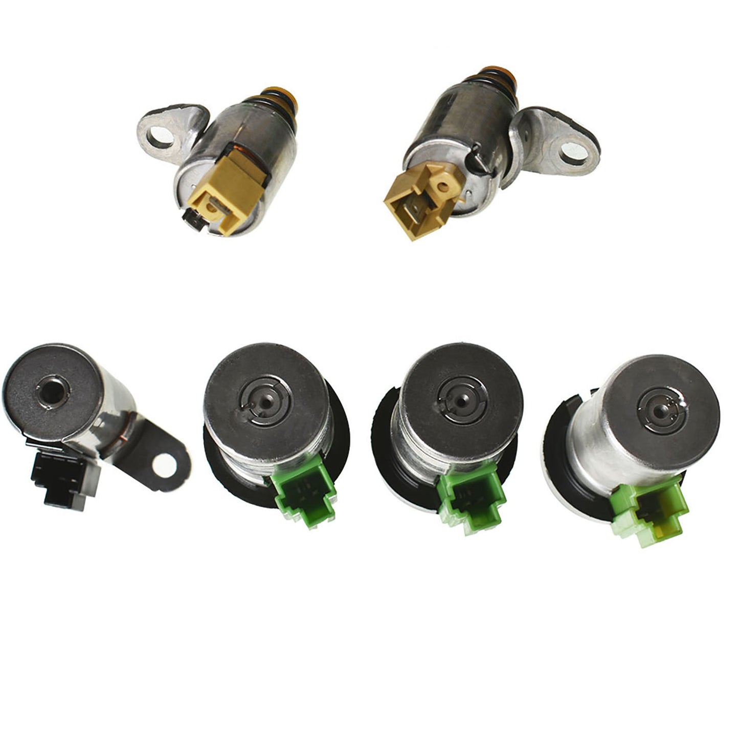 ALL-CARB 4F27E Transmission Solenoid Valve Kits Replacement for Ford with 4F27-E 4 Speed Automatic Models and FNR5 5 Speed Main Valve Bodies