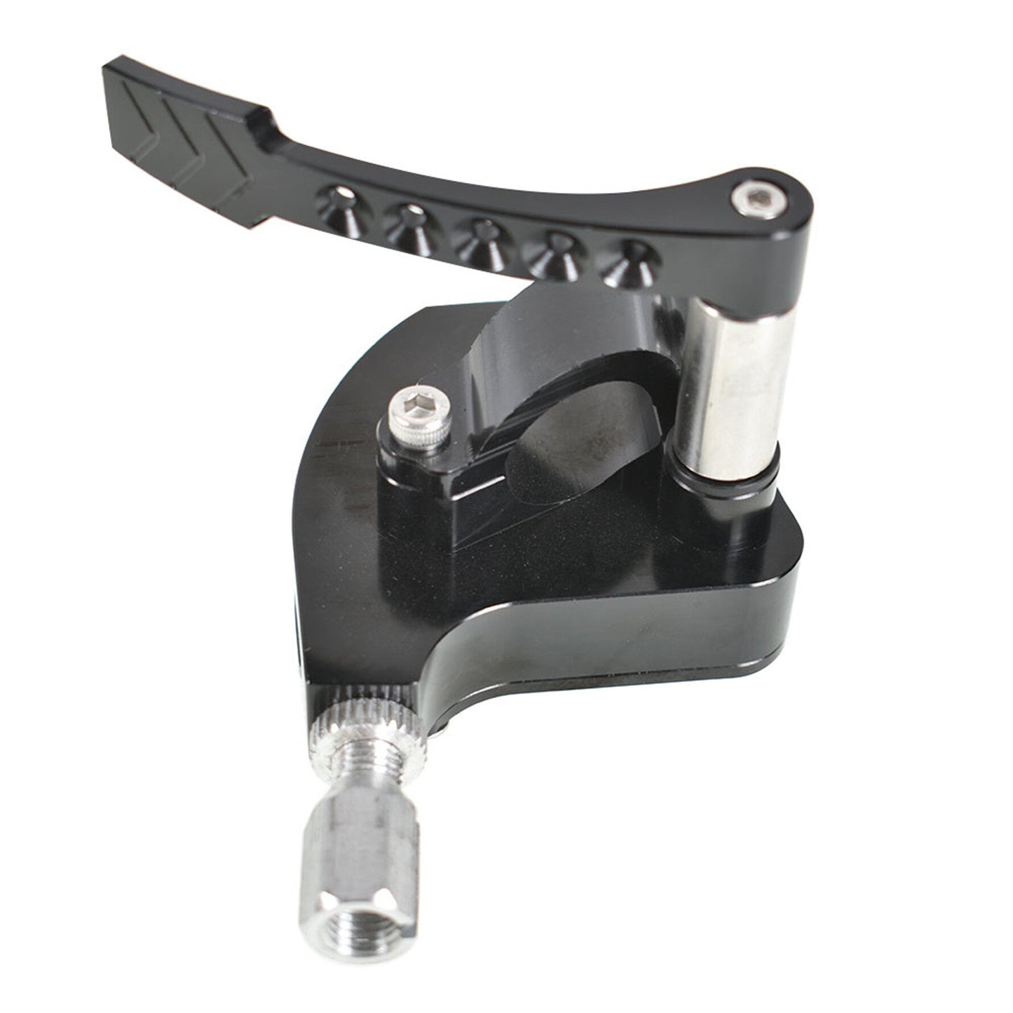 ALL-CARB Black Throttle Thumb Assembly Replacement for Yamaha Banshee Raptor Kawasaki Suzuki Polaris Banshee Raptor 350 660 660R 700 700R