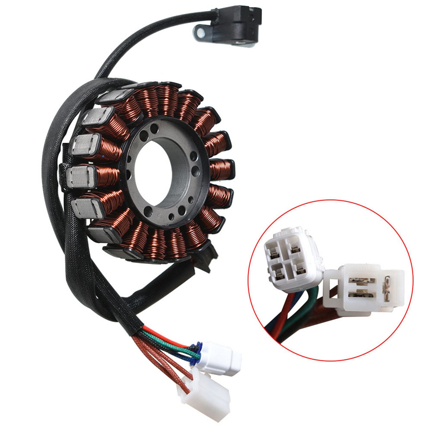 ALL-CARB Stator and Regulator Rectifier Replacement for Suzuki LT-Z400 LTZ400 Quadsport Z400 2003-2008