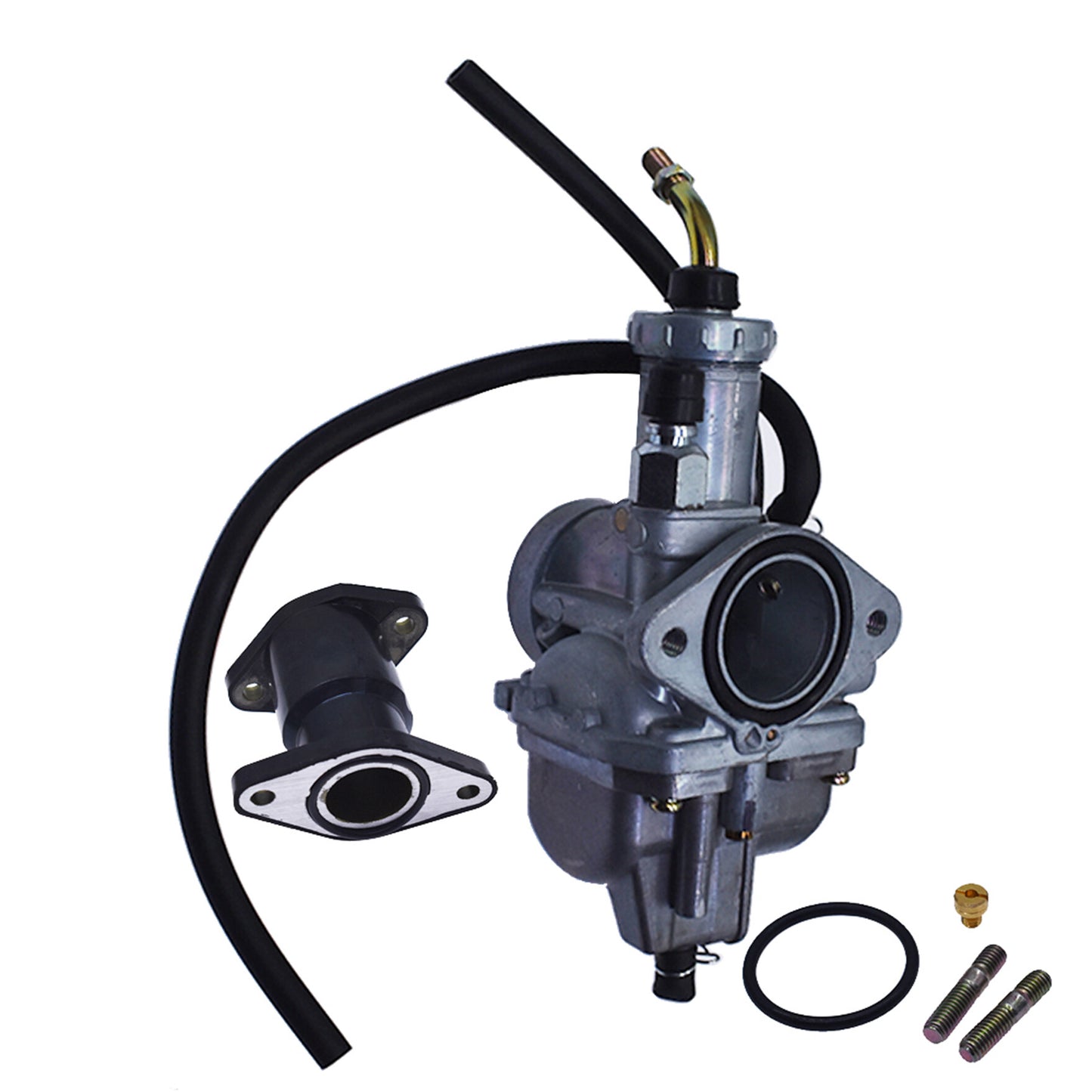 Carburetor Carb with Intake Boot Replacement for Yamaha Moto 4 YFM225 1986-1988