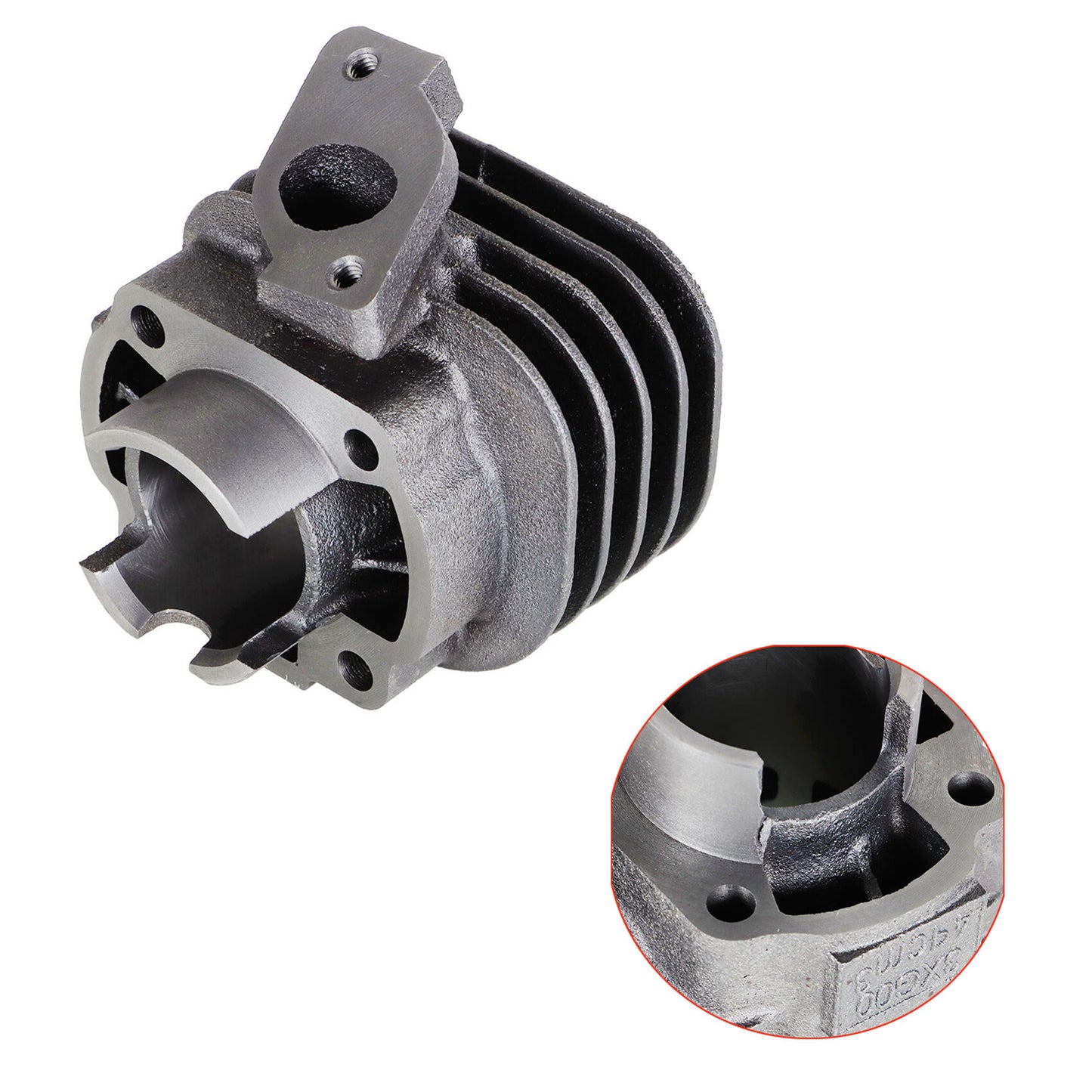 ALL-CARB Cylinder Piston Top End Kit Replacement for Polaris Scrambler 50 2001-2003 Replacement for Polaris Predator 50 2004-2007