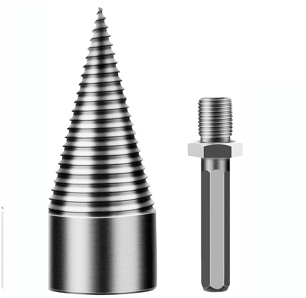 Firewood Log Splitter Drill Bit for Wood Splitter Drill Bits Wood Log Splitter Screw Cone Driver