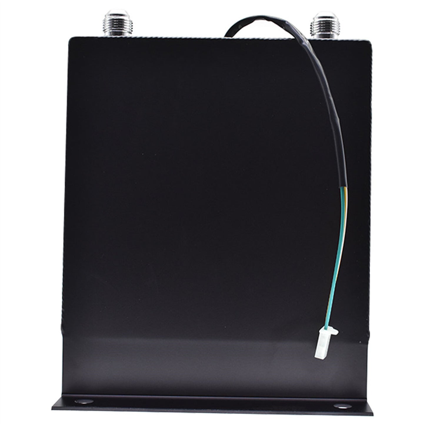 2.5 Gallon Aluminum Black Fuel Tank Racing Fuel Cell Tank Drifting Fuel Cell Tank with Level Sender 9.4L