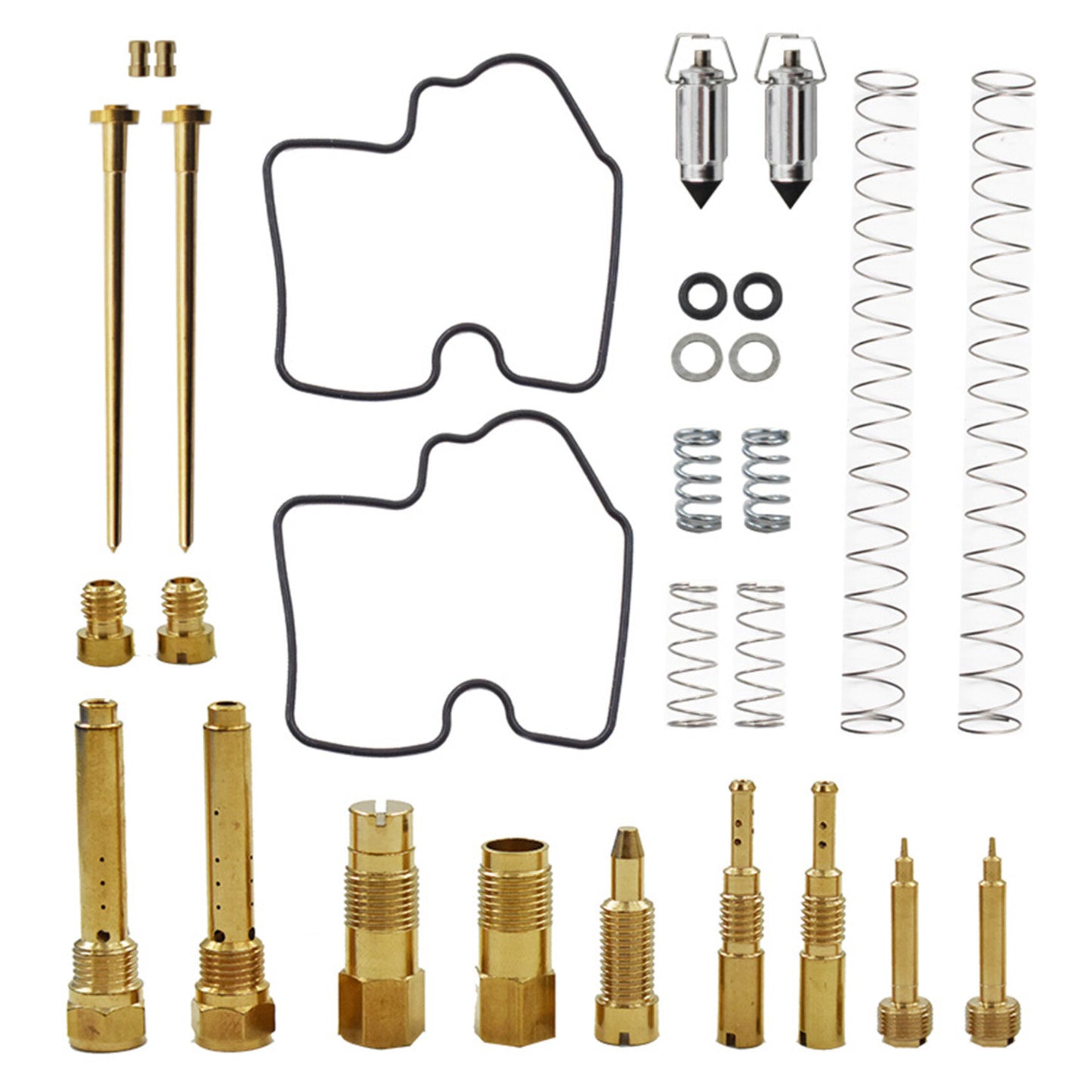 2 x Carb Carburetor Rebuild Repair Kits Fit for Kawasaki KVF750 Brute Force 2005 2006 2007