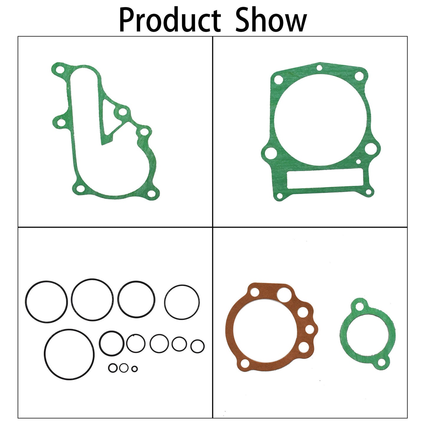 Gasket Set Includes Valve Seals Fits for 2006 - 2014 Yamaha Raptor 700