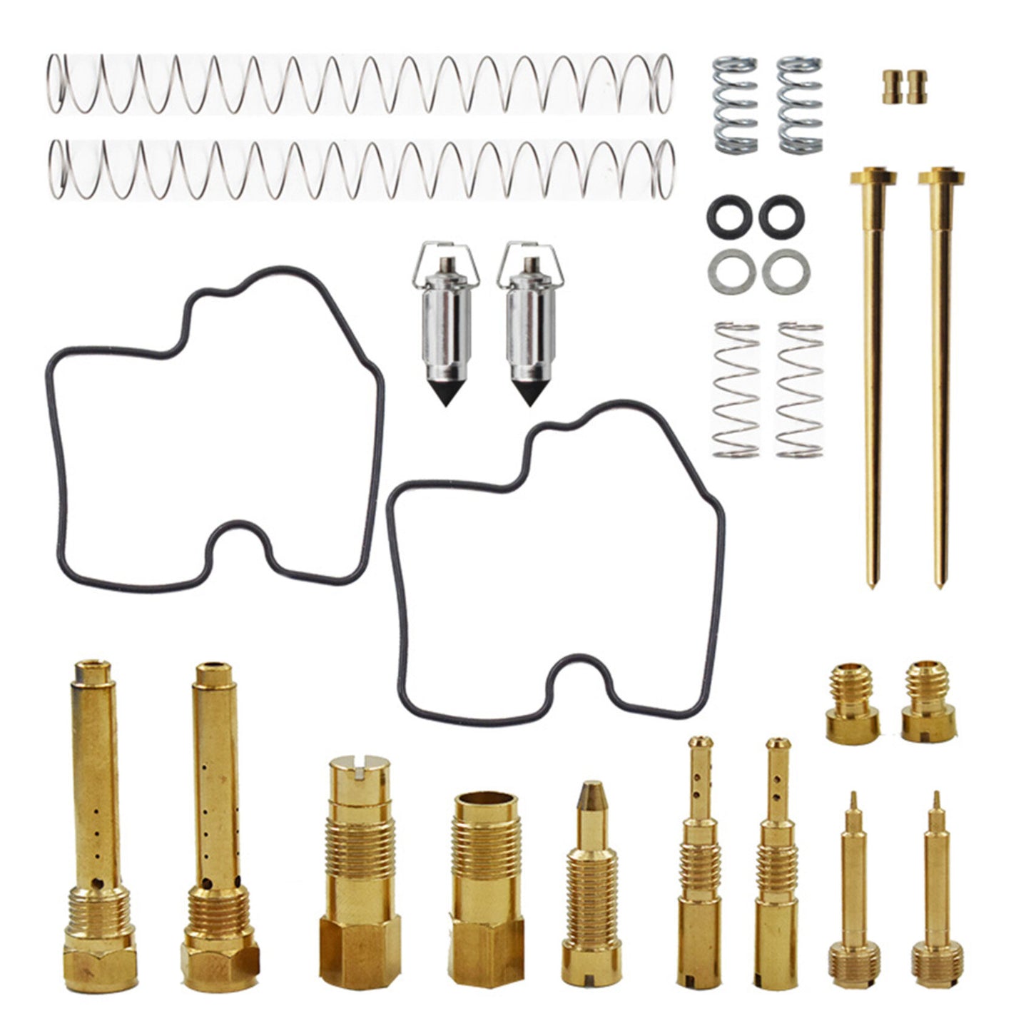 2 x Carb Carburetor Rebuild Repair Kits Fit for Kawasaki KVF750 Brute Force 2005 2006 2007