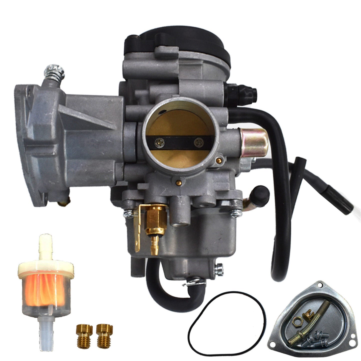 New Carburetor Fit for Yamaha Rhino 450 YXR450 YXR450FA YXR450FAH YXR450FASE YXR450FH YXR450FSE 4x4 2006-2009 Carb