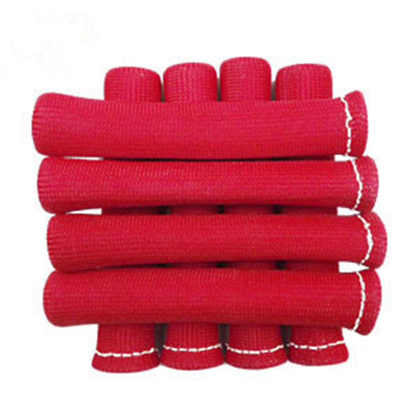 ALL-CARB Red Spark Plug Wire Boots Heat Shield Protector Sleeve 1200° Replacement for SBC BBC 8 Pcs