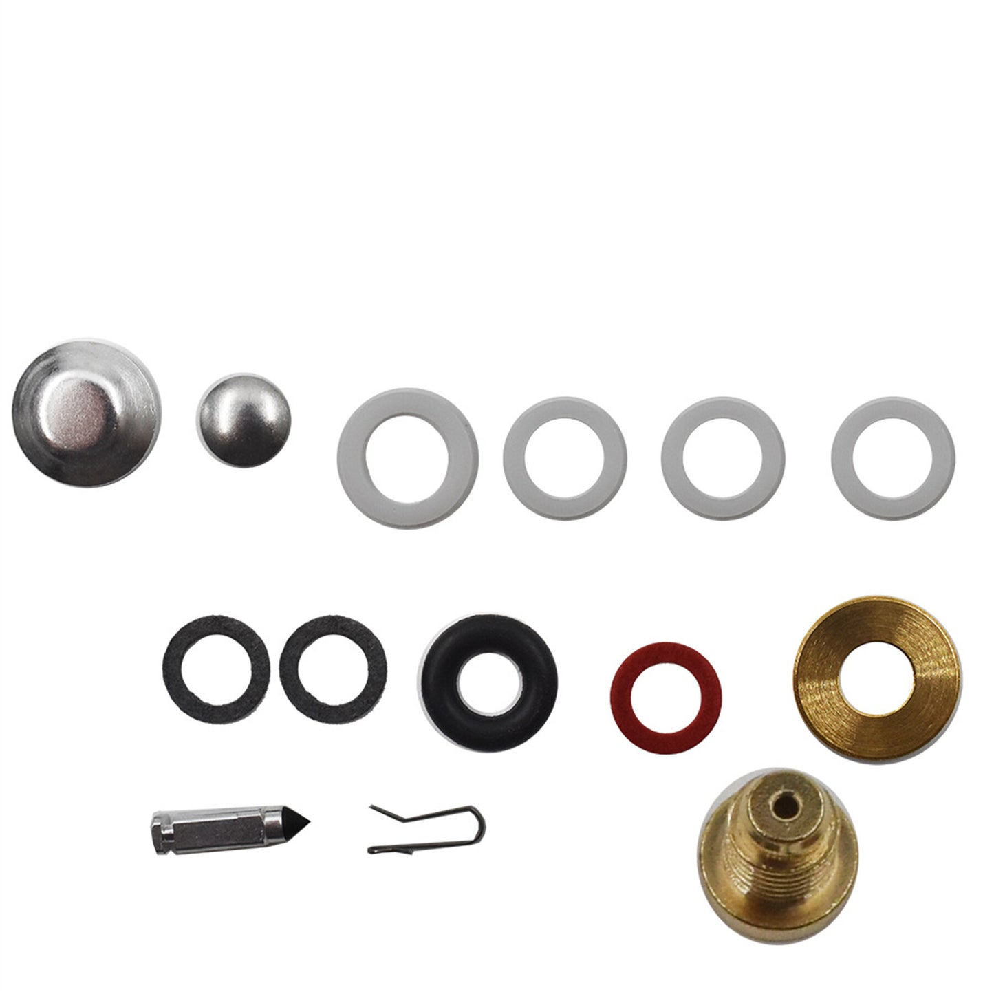 Carb Carburetor Rebuild Repair Kit with Float Fits for Johnson Evinrude 9.5 HP BRP OMC SysteMatched 1964-1973
