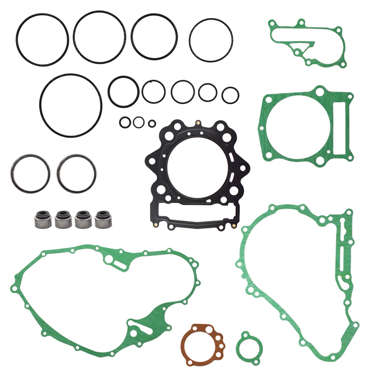 Gasket Set Includes Valve Seals Fits for 2006 - 2014 Yamaha Raptor 700