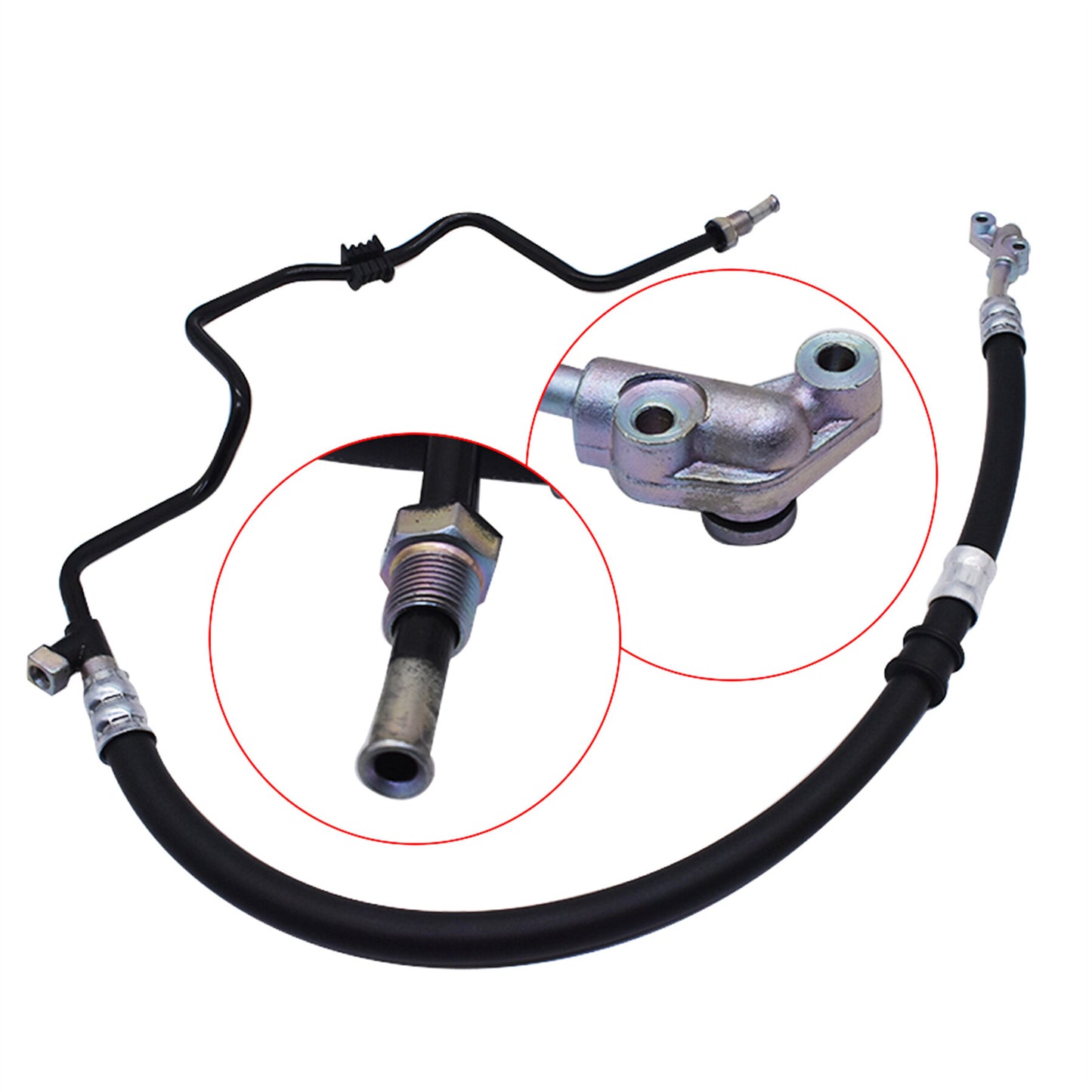 ALL-CARB Power Steering Pressure Hose Line Replacement for 2006-2011 Honda Ridgeline 53713SJCA02 53713-SJC-A02