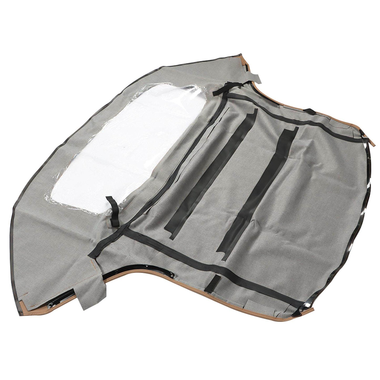 ALL-CARB Soft Top Convertible Replacement for Z3 1996 1997 1998 1999 2000 2001 2002 Plastic Window Brown Twill