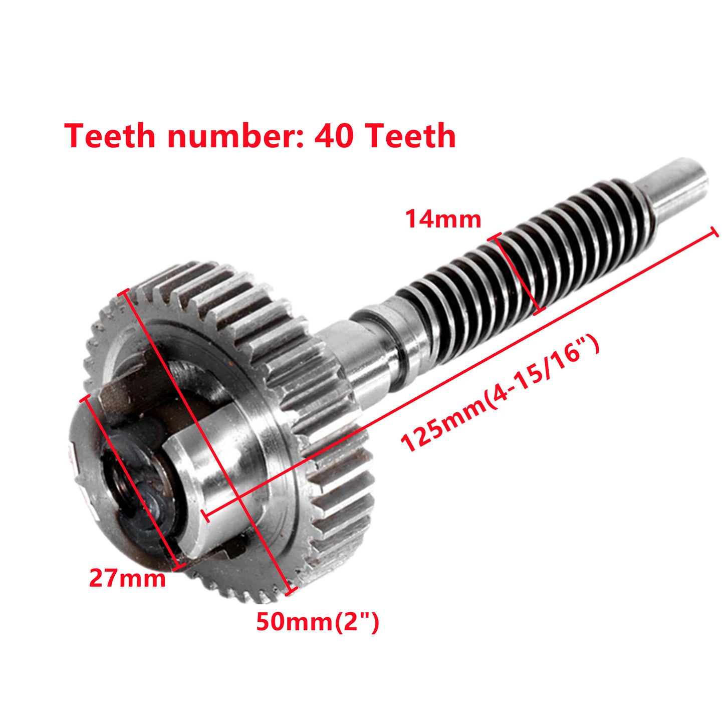 ALL-CARB Parking Brake Gear Actuator Repair Kit 34436782755 Replacement for BMW E65 E66 745i 745Li 750i 750Li