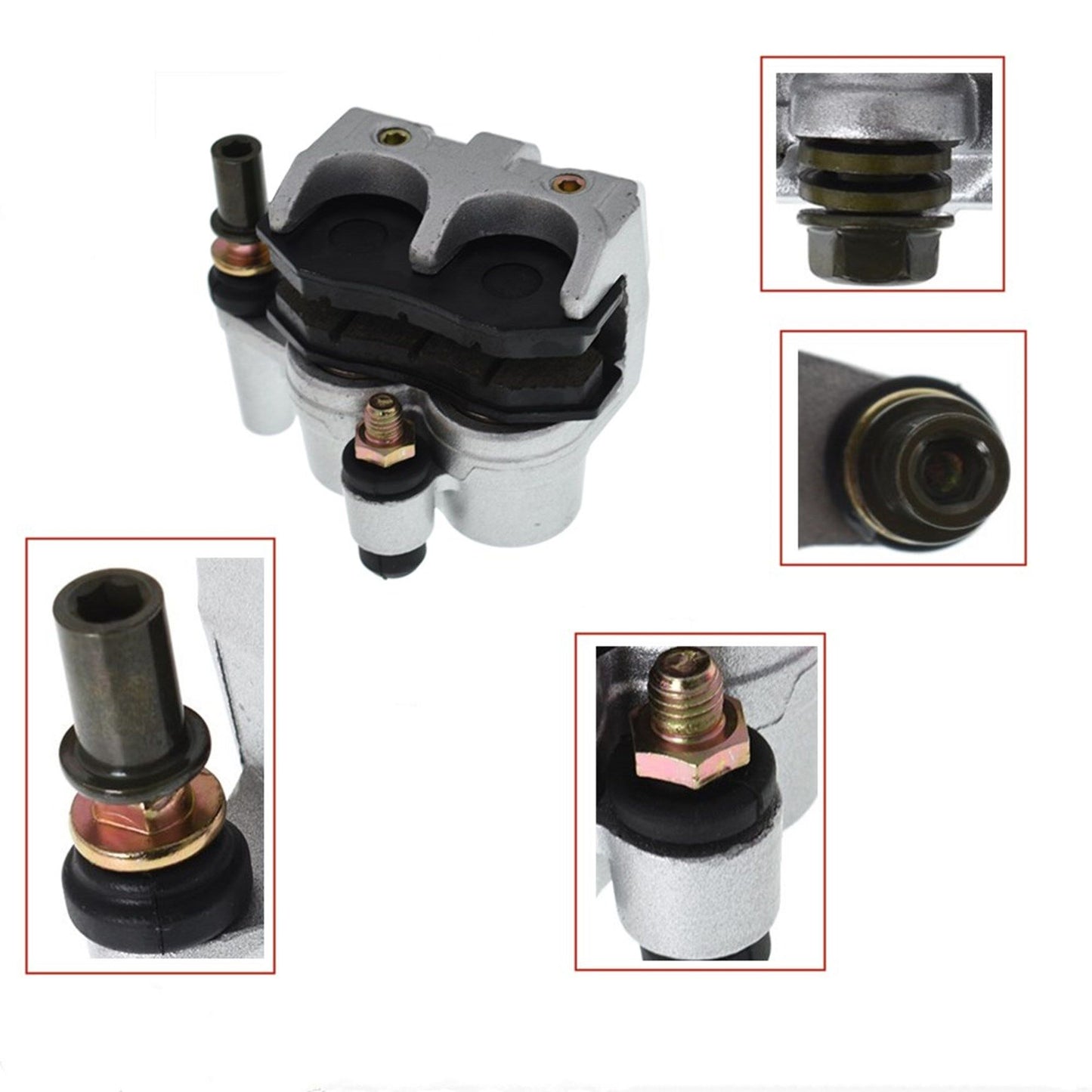 ALL-CARB Hydraulic Rear Brake Caliper CF150 150cc Replacement for Yerf-Dog Spiderbox Go Cart Tomberlin