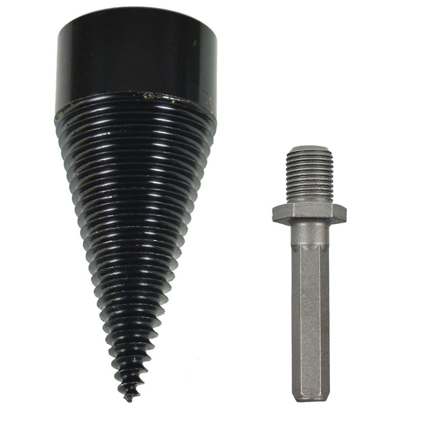 ALL-CARB High Speed Firewood Drill Bit Wood Splitter Screw Splitting Cone Driver (42mm)