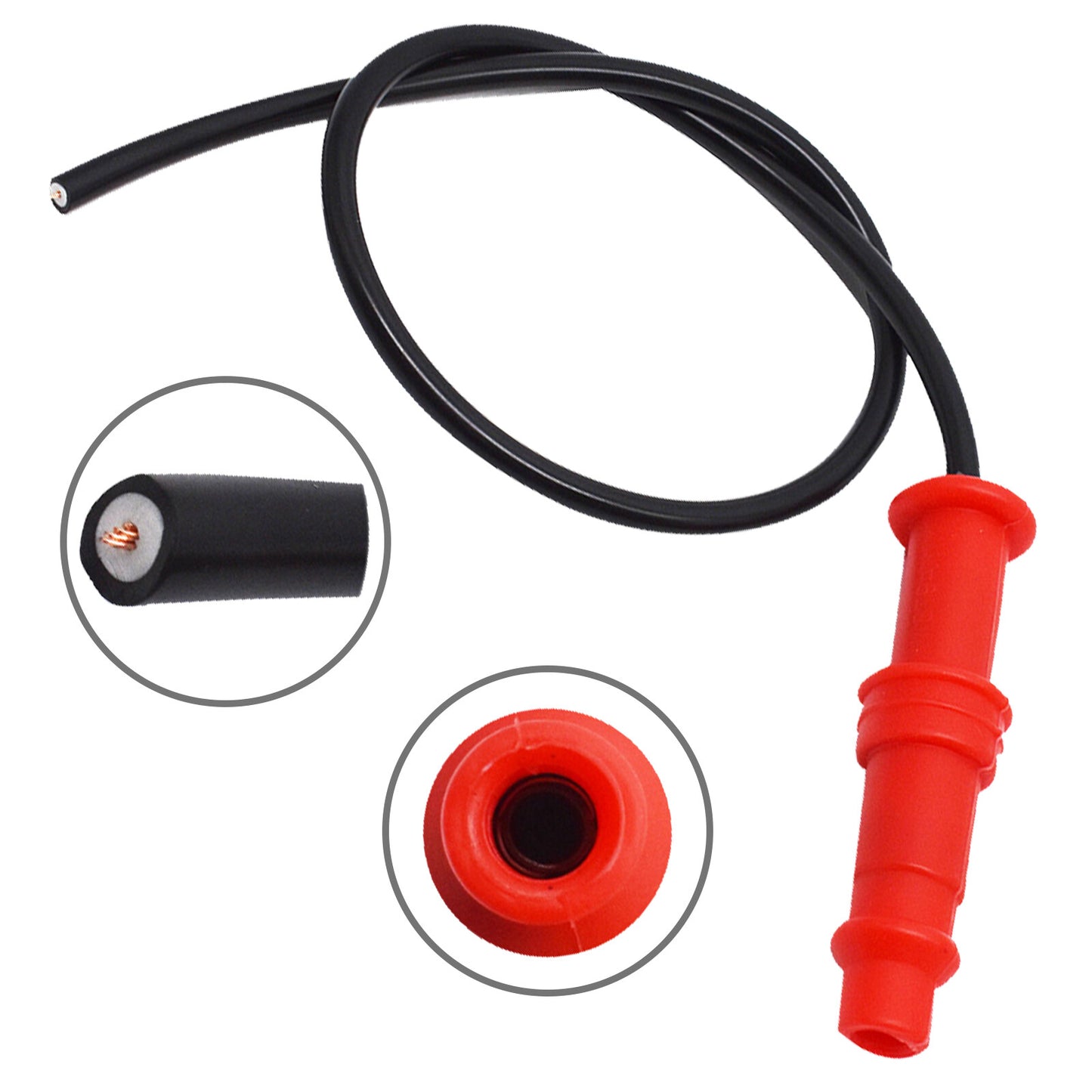 ALL-CARB Spark Plug Wire and Cap 3084980-32-A Replacement for Polaris 1997-2011 Scrambler 500 4x4