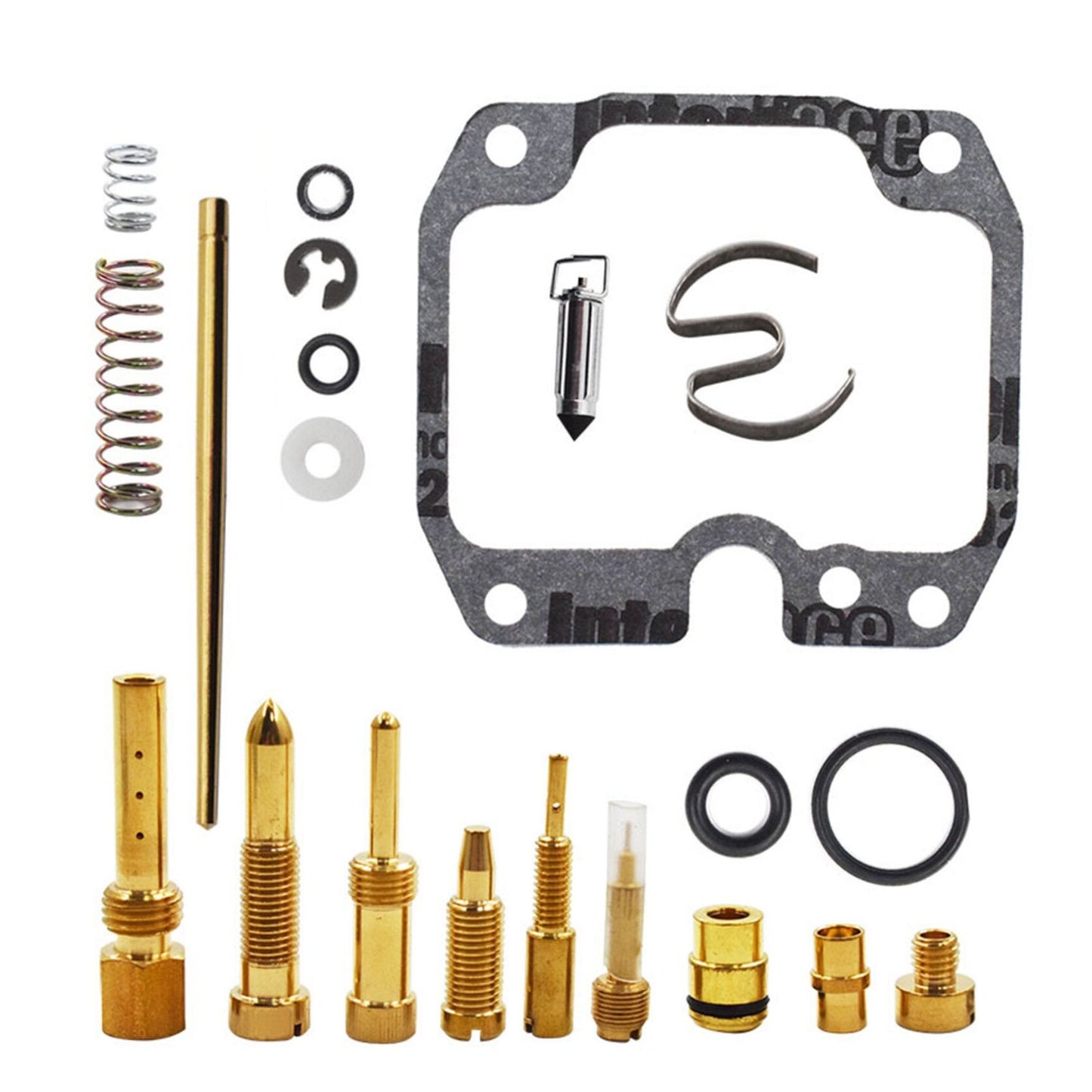 Carburetor Carb Rebuild Kit Repair Fit for Yamaha Timberwolf YFB250U 1992-1998 YFB 250