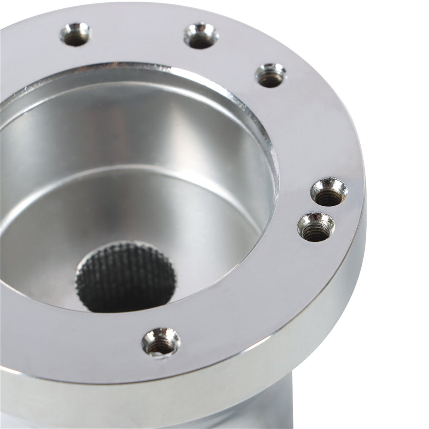 ALL-CARB Steering Wheel Chrome Hub Adapter Replacement for EZGO RXV/TXT Cart Parts