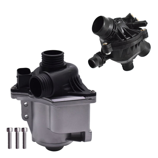 ALL-CARB 11517632426 Electric Engine Water Pump Bolts and Thermostat Replacement for BMW E88 E90 F01 135i 135is 335i 335xi 535i 535xi 640i 740i X1 X3 X4 X5 X6 Z4 3.0L