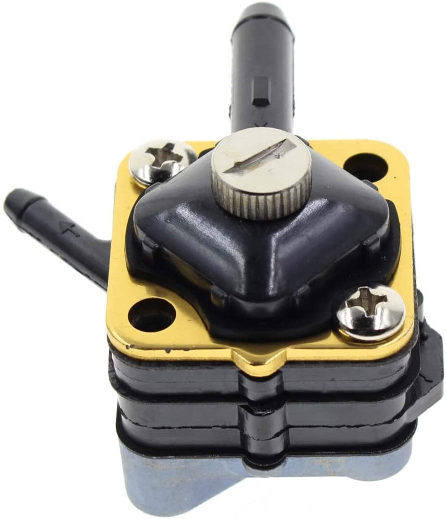 Fuel Pump with Gasket Replacement for 6hp 8hp 9.9hp 15hp 397839 9.9/10/15 hp 397839, 391638, 395091, Mallory 9-35350 Sierra 18-7350