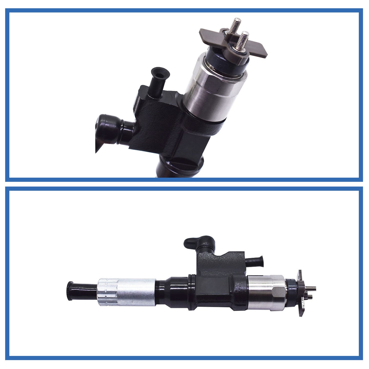 ALL-CARB 4PCS 4HK1 Diesel Fuel Injectors Replacement for Isuzu NPR 5.2L 2001-2007 4HK1 095000-5471
