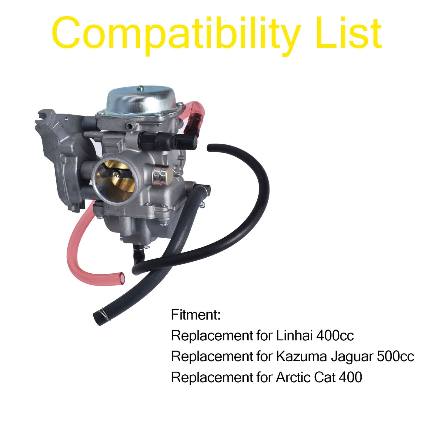 New Carburetor Fit for Linhai 400cc Kazuma Jaguar 500cc Arctic Cat 400 Carb