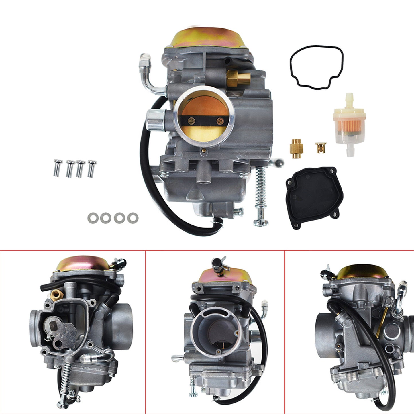 Carburetor Carb Assembly Fit for Polaris Ranger 500 1999-2009 UTV ATV 3131441 3131209 3131519