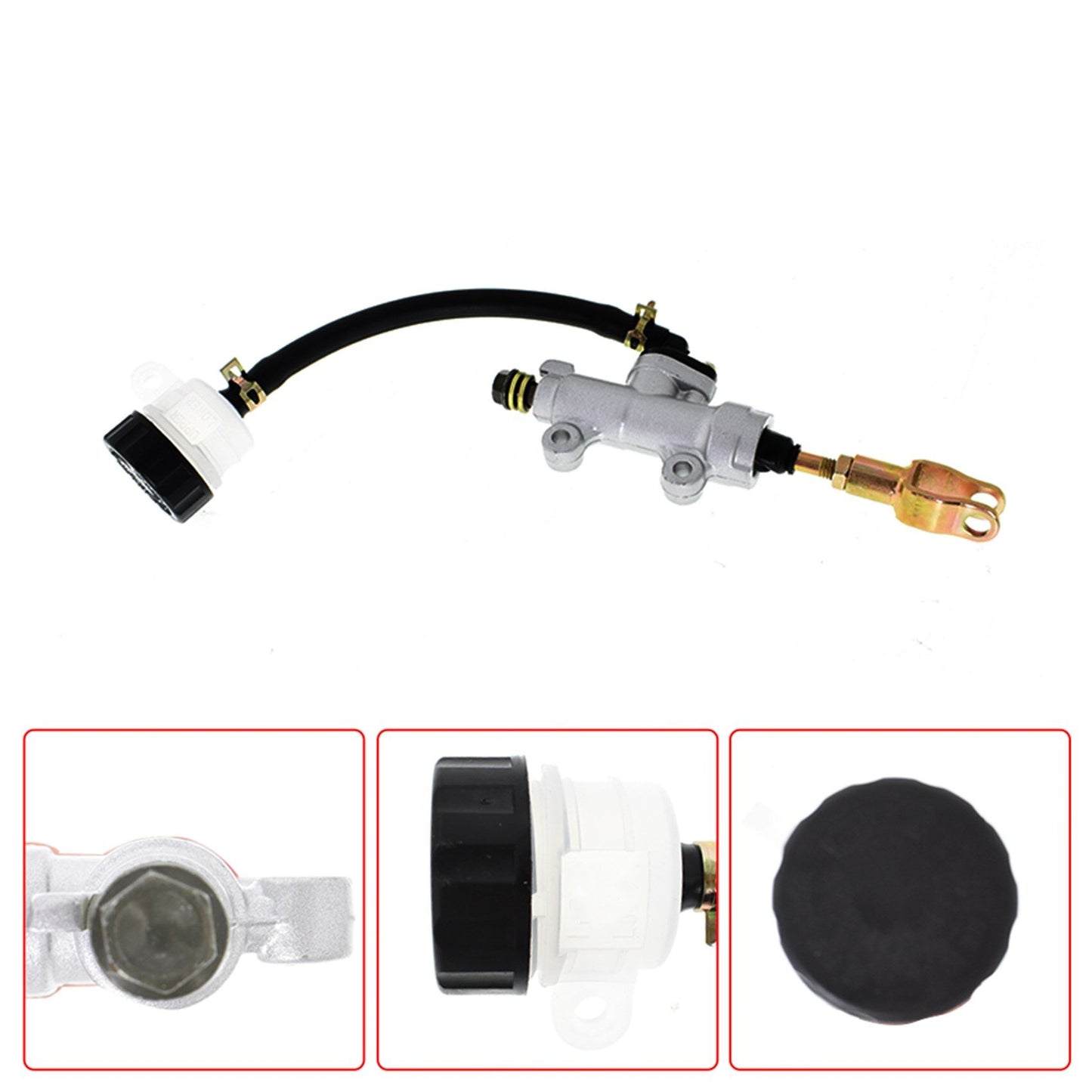 ALL-CARB Rear Brake Master Cylinder Pump Replacement for Yamaha Blaster 200 2003-2006