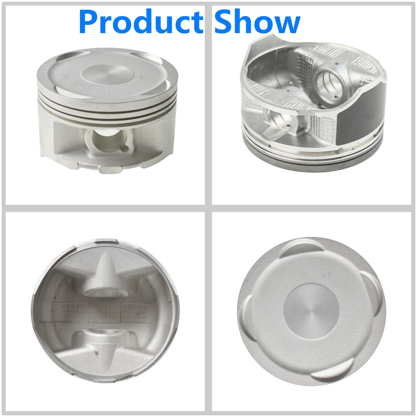 ALL-CARB Cylinder Piston Gasket Rebuild Kit Replacement for Honda Sportrax 400 12100-HN1-A70 12191-KCY-672 1999-2008