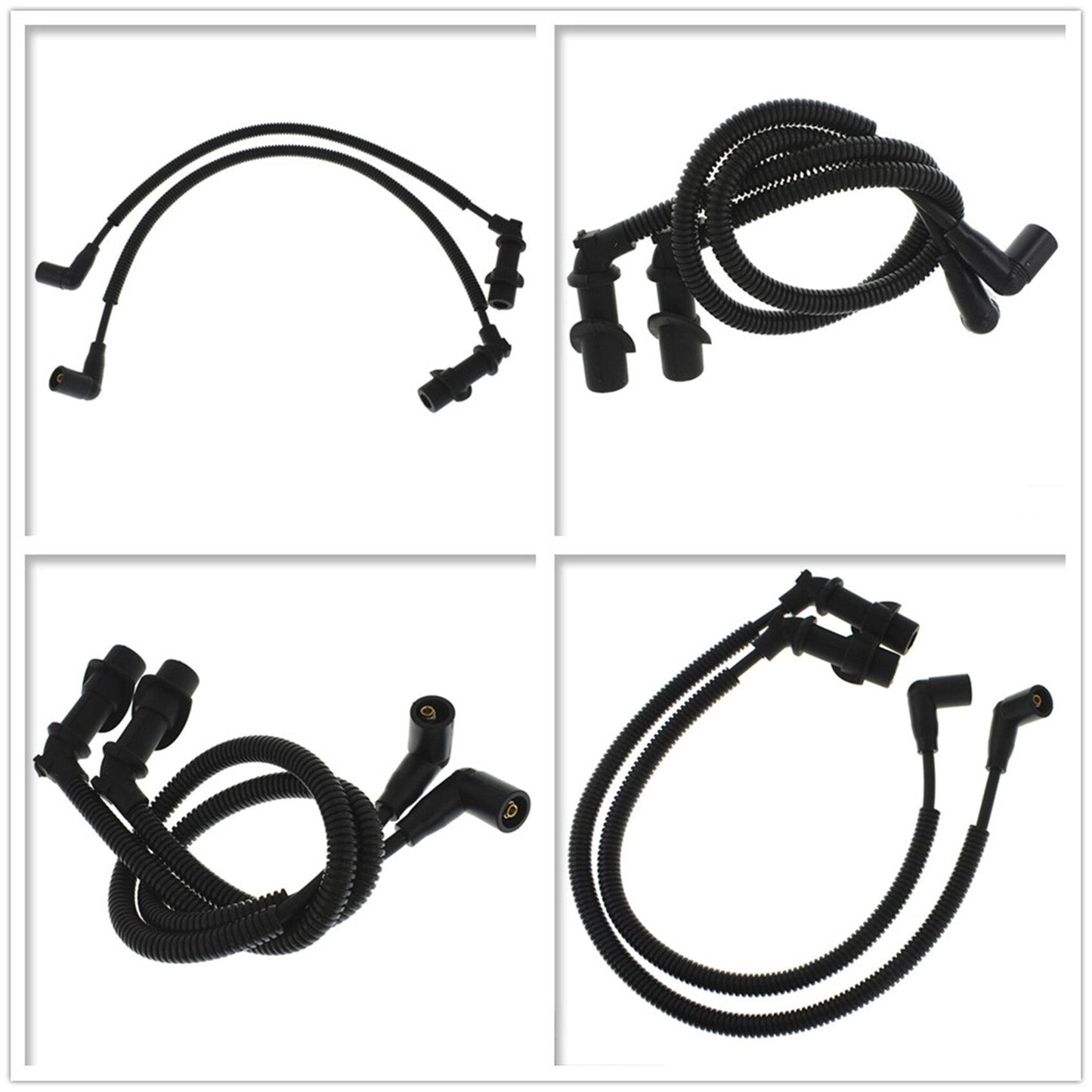ALL-CARB Ignition Coil Spark Plug Wire Replacement for Polaris Sportsman Ranger RZR 700 800 4012439 4011365 4010909