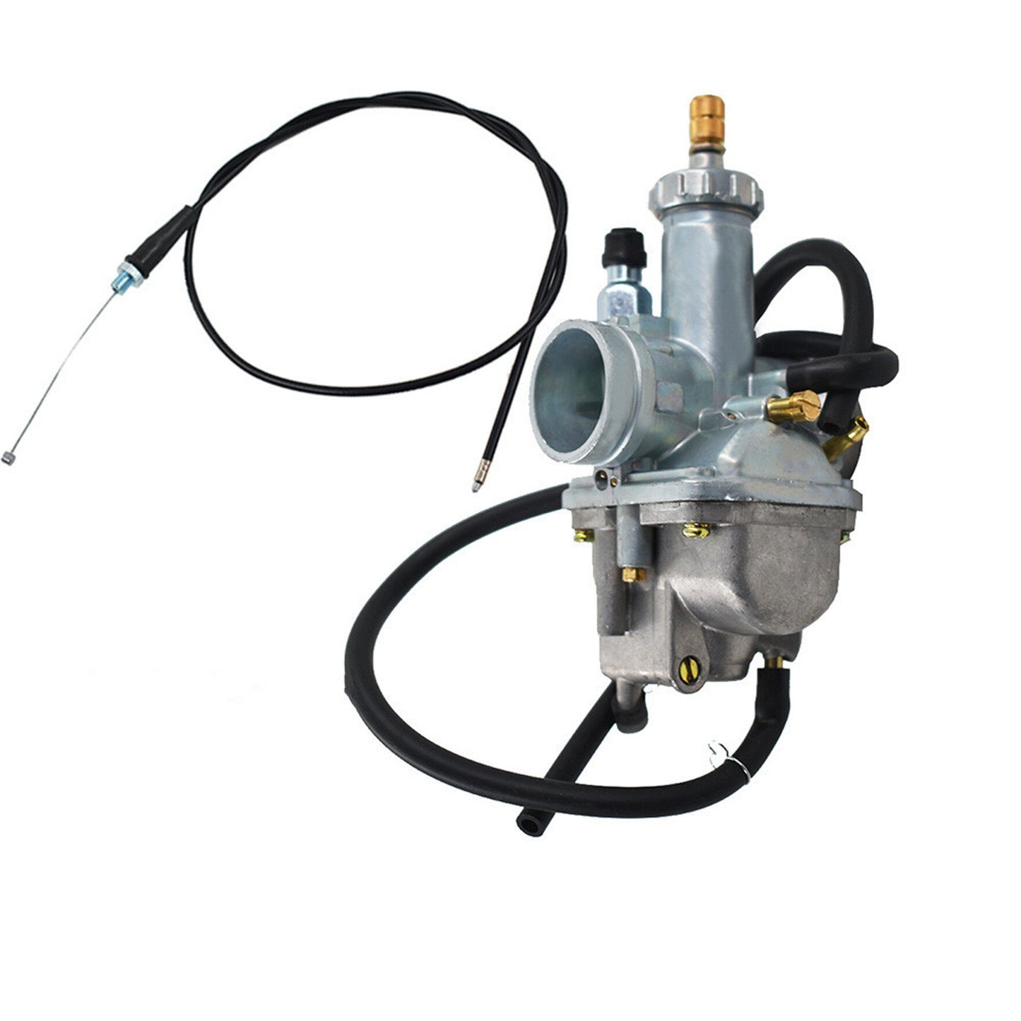 Carburetor Carb with Throttle Cable Fit for Kawasaki Bayou 220 1988-1998 Bayou 250 2003-2011