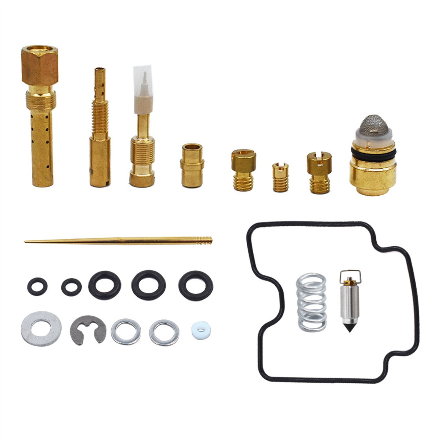 Carb Carburetor Repair Rebuild Kit Replacement for Kawasaki Kfx 400 Kfx400 LTZ400 HDM 221 2003 2004 2005 2006