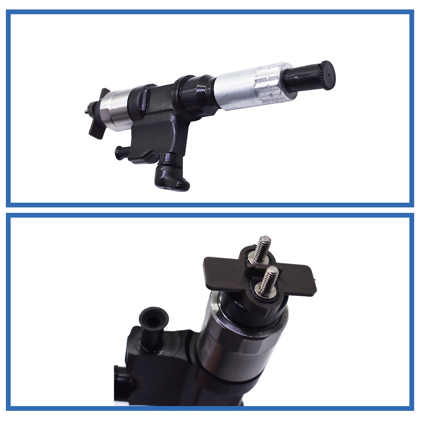 ALL-CARB 4PCS 4HK1 Diesel Fuel Injectors Replacement for Isuzu NPR 5.2L 2001-2007 4HK1 095000-5471