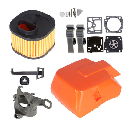 ALL-CARB Air Filter Cover Carb Kit 503 81 77-01 Replacement for 362 365 371 372 372XP Chainsaws