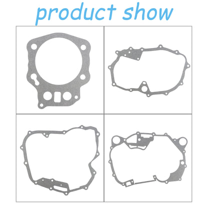 ALL-CARB Complete Engine Top End Gasket Kit Replacement for Honda Foreman 450 TRX450 1998 1999 2000 2001 2002 2003 2004
