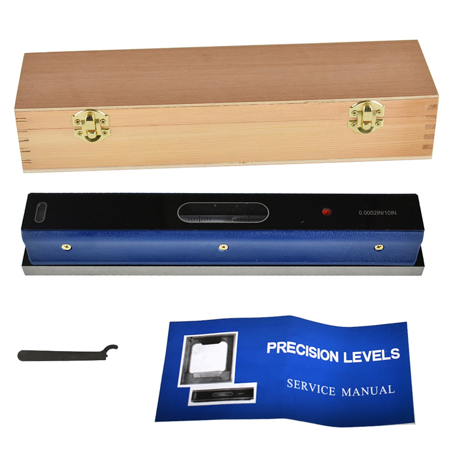 ALL-CARB 12 Inch Professional Master Precision Level Accuracy 0.0002/10 Inch for Checking The Work of Machinists Toolmakers in Fitted Box