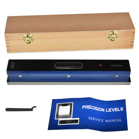 ALL-CARB 12 Inch Professional Master Precision Level Accuracy 0.0002/10 Inch for Checking The Work of Machinists Toolmakers in Fitted Box