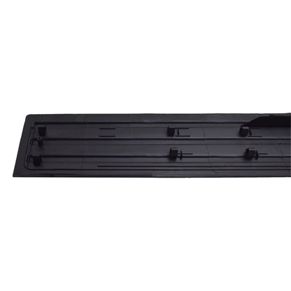 Rear Tailgate Flexible Step Pad Molding Trim Black with Release Button Replacement for 2015-2020 F-150 FL3Z-9940602-B