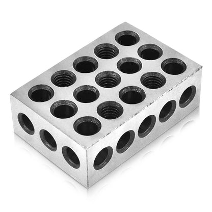 ALL-CARB Parallel Block Set 1 x 2 x 3 Blocks 23 Holes 0.0003 Inch Machinist Fit for Milling Machine