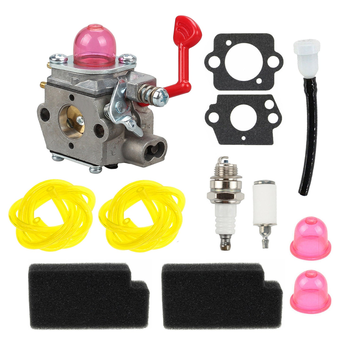 ALL-CARB Carburetor with Repair Kit Replacement for Poulan Pro Blower 545081855 GBV325 P325 (RoW) XLB325 BVM200C BVM200VS WT-875A