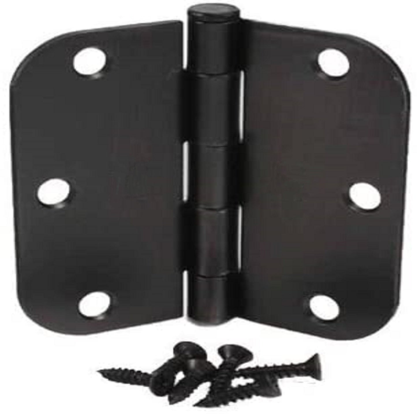 ALL-CARB Door Hinges Oil Rubbed Bronze 18 Packs of 3.5 Inch x 3.5 Inch 5/8 inch Radius Corner