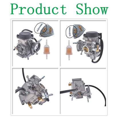 ALL-CARB Carburetor with Fuel Filter Replacement for 2000 Suzuki LT-F250 LTF250 Quadrunner 250 2x4 4x4 2001 2002 Carb