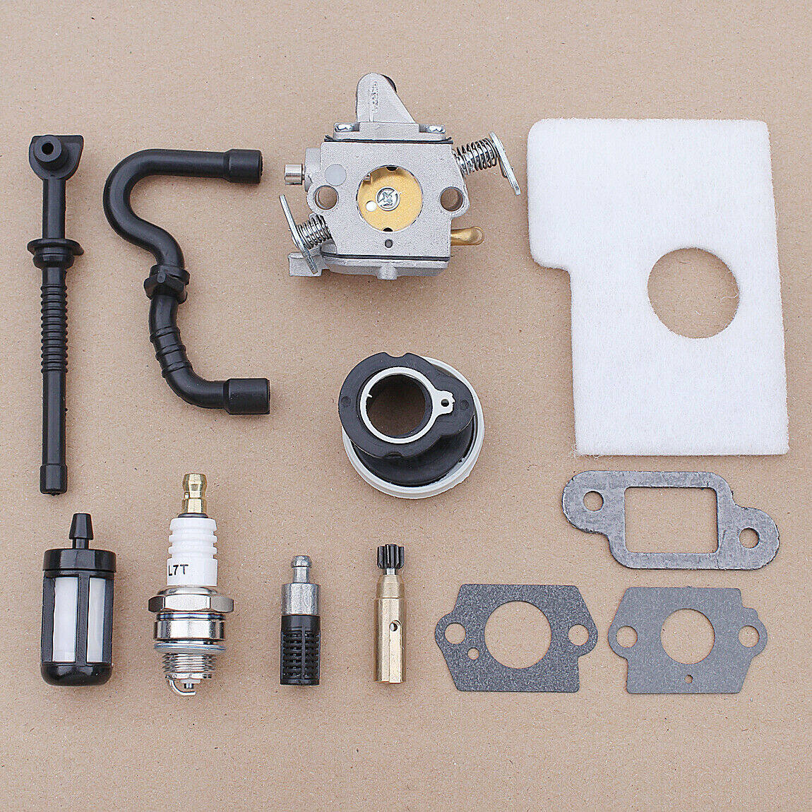 Carburetor Air Filter Kit Replacement for Stihl MS180C MS170 MS180 017 018 Chainsaw