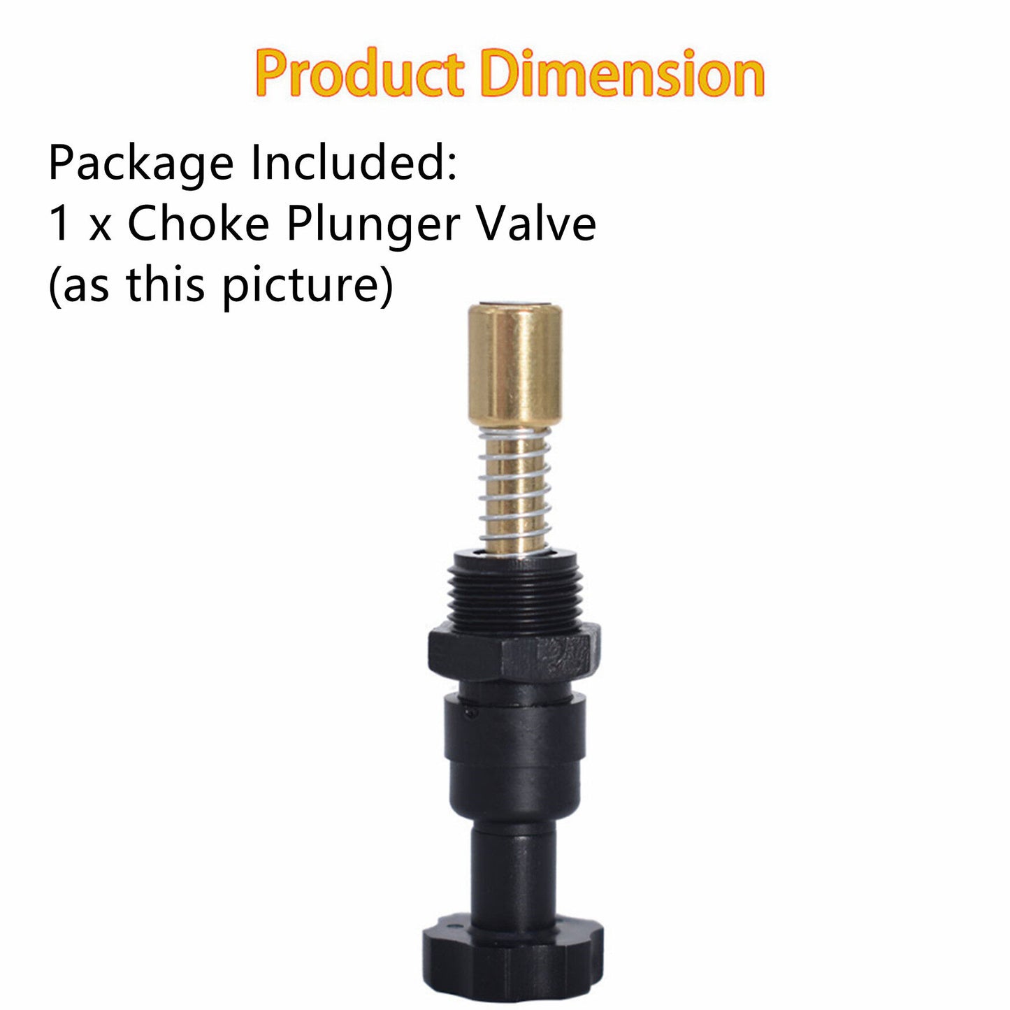 ALL-CARB Choke Plunger Valve Replacement for Honda Keihin FCR CRF150R CF250R CRF450R CRF250X CRF450X